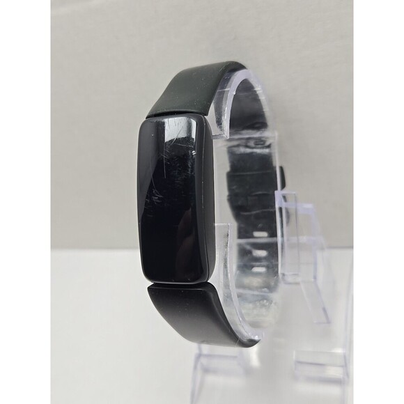 Fitbit Inspire 2 Fitness Tracker Black Heart Rate Monitor Tested W/ Charger - Picture 2 of 11
